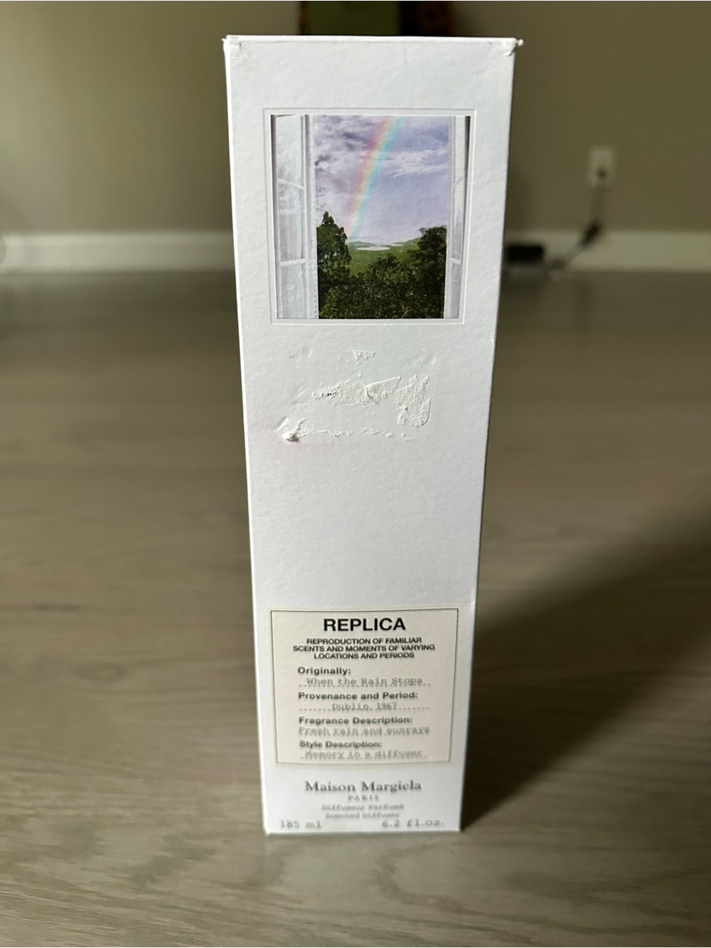 Maison Margiela  “When the Rain Stops” Scented Diffuser – 6.2 oz / 185 mL